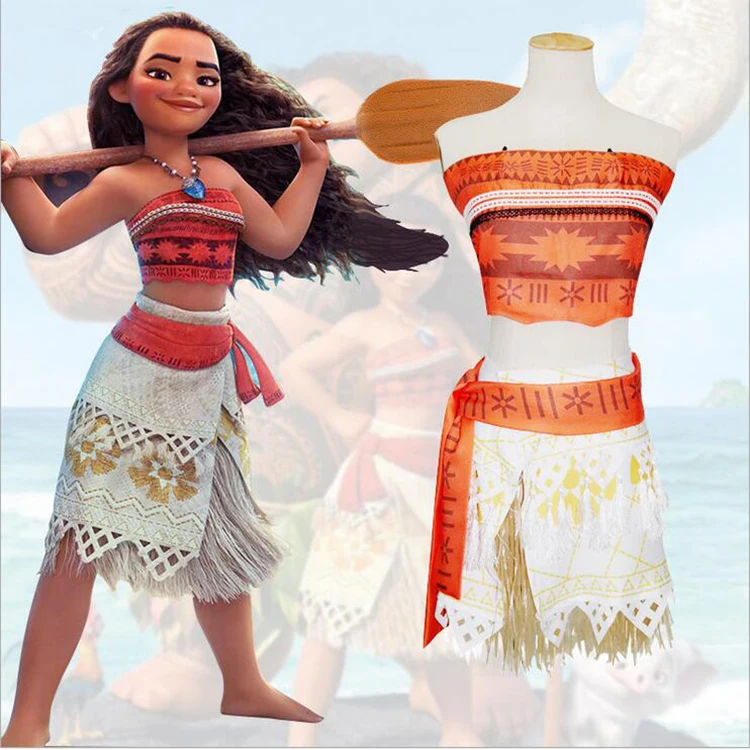 Movie Princess Moana Costume for Kids Moana Princess Dress Cosplay Costume Children Halloween Costume for Girls Party Dress
Movie Princess Moana Costume for Kids Moana Princess Dress Cosplay Costume Children Halloween Costume for Girls Party Dress