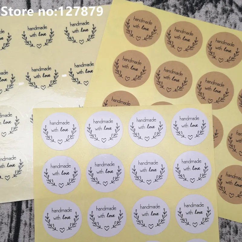 160pcs 2.5cm 1 inch "Handmade with Love" Stickers Seals Scrapbook DIY Craft Labels Round Scrapbooking Paper Labels Seal Sticker
160pcs 2.5cm 1 inch "Handmade with Love" Stickers Seals Scrapbook DIY Craft Labels Round Scrapbooking Paper Labels Seal Sticker