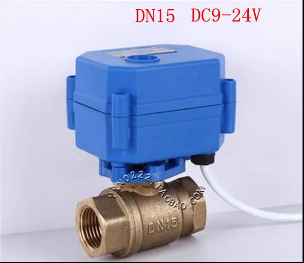 power on valve opens. power off valve closes Motorized Ball Valve 1/2" DN15 DC9-24V Brass Electric Ball Valve CR-03/CR-04 Wires
power on valve opens. power off valve closes Motorized Ball Valve 1/2" DN15 DC9-24V Brass Electric Ball Valve CR-03/CR-04 Wires