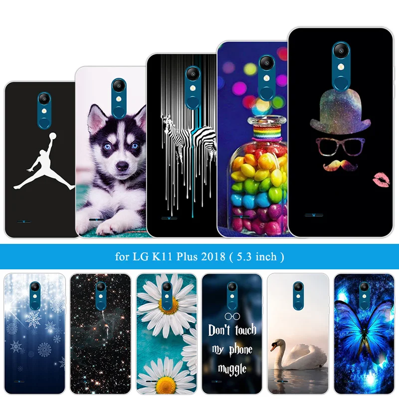 Чехол для LG K11 Plus/K11 2018 задняя крышка 5 3 "силиконовый мягкий ТПУ защитный чехол K11a