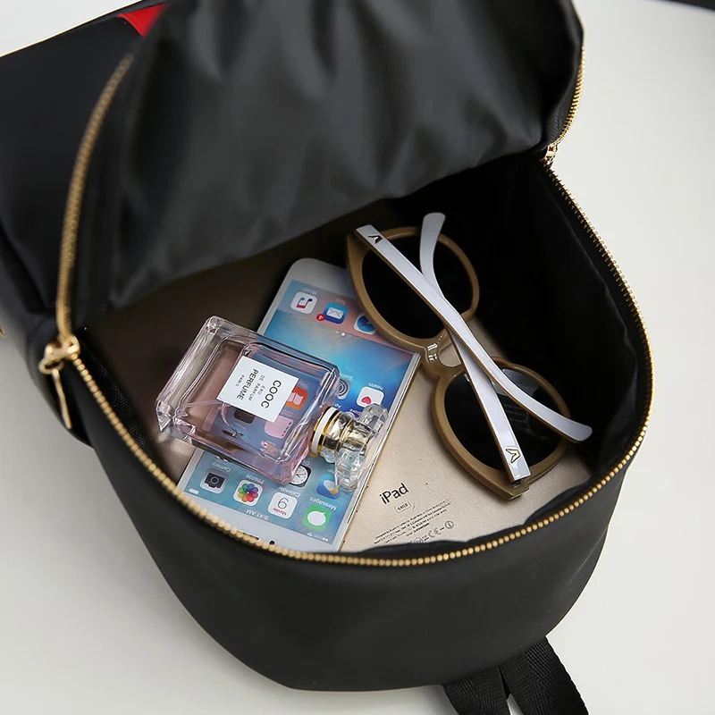 High Quality Waterproof Nylon Women's Backpack Female Small Shopping Backpack Fashion Rivet Design Women Bag Travel Backpack
High Quality Waterproof Nylon Women's Backpack Female Small Shopping Backpack Fashion Rivet Design Women Bag Travel Backpack
