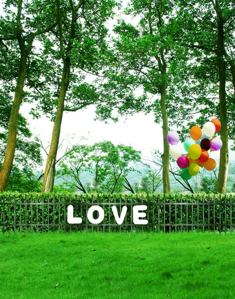 5x7ft Lawn Tree Love Balloon Photography Backdrops Photo Props Studio Background
5x7ft Lawn Tree Love Balloon Photography Backdrops Photo Props Studio Background