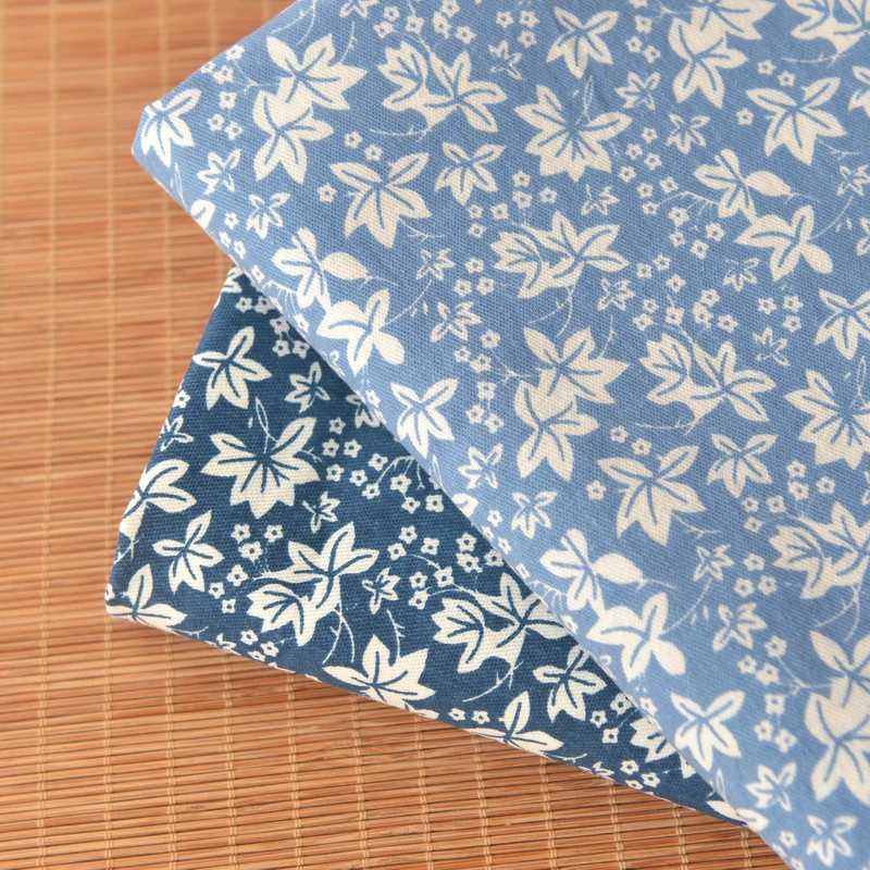 Deep Blue, Light Blue Maple Leaf, Elastic Cotton Cloth, Dress, Pillowcase, Tablecloth Fabric.
Deep Blue, Light Blue Maple Leaf, Elastic Cotton Cloth, Dress, Pillowcase, Tablecloth Fabric.