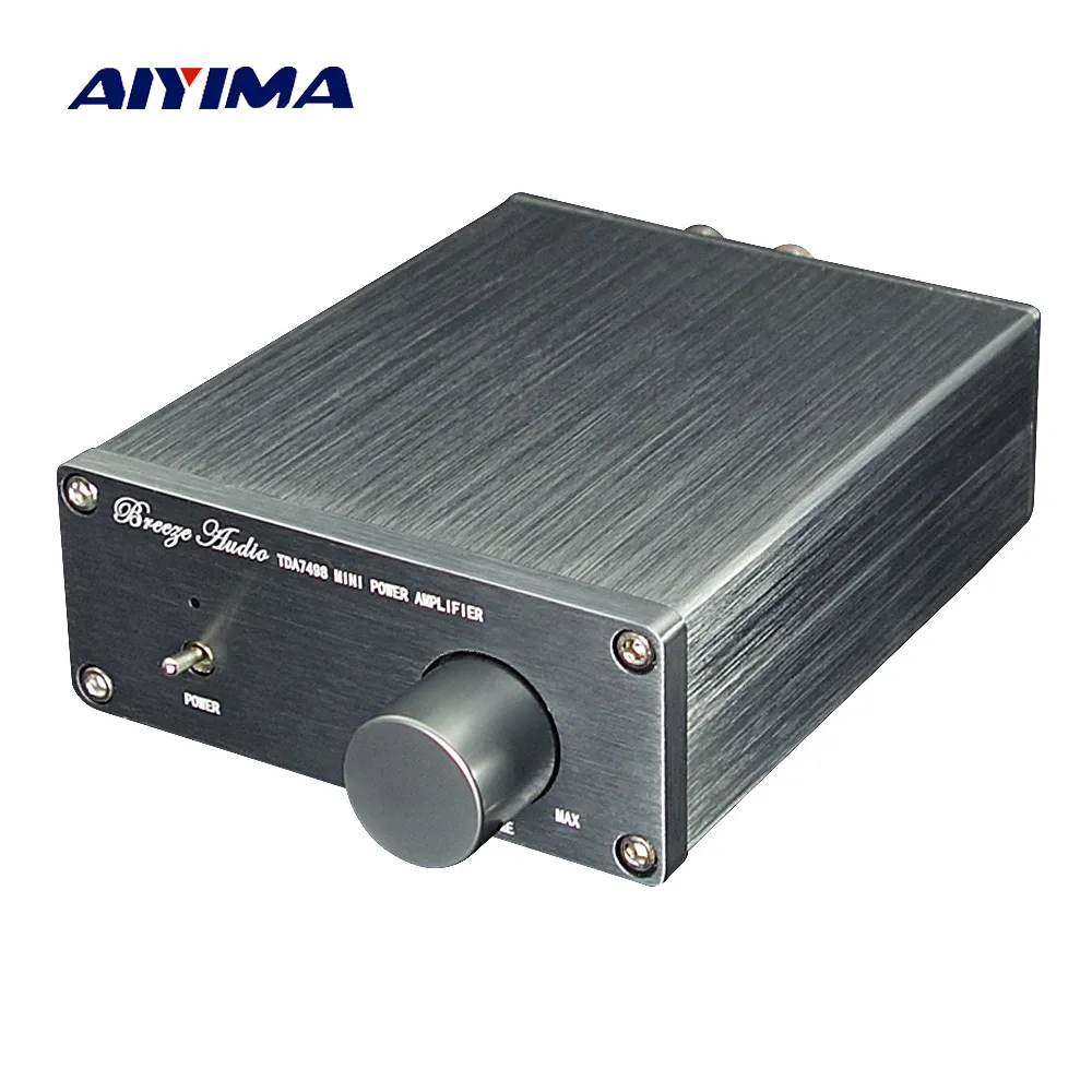 Цифровой усилитель AIYIMA TDA7498E 160WX2 стерео звуковой 2 0 мощности динамик с низким