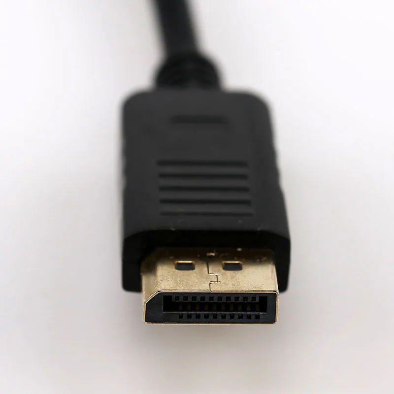 Восьмифицевый Мужской DisplayPort DP в VGA видео кабель удлинитель конвертер для