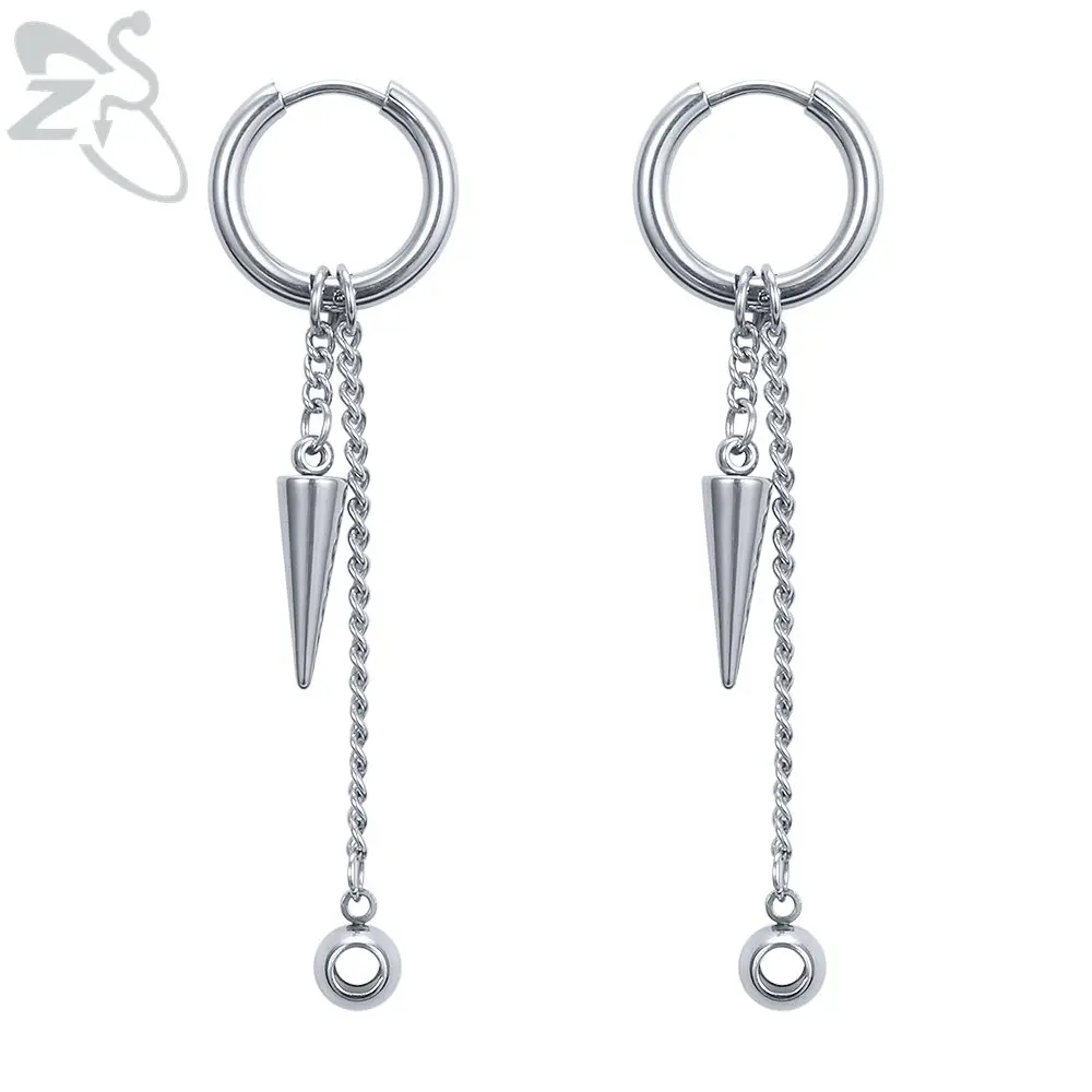 ZS Kpop Dangle Earrings Stainless Steel Earring Long Tassel Eardrops Korean Fashion Jewelry Brincos Accessories For Women Men
ZS Kpop Dangle Earrings Stainless Steel Earring Long Tassel Eardrops Korean Fashion Jewelry Brincos Accessories For Women Men