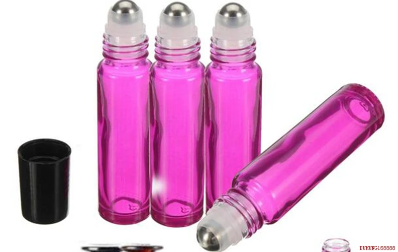 New 10ml Roll On Glass Bottle Pink Empty Fragrances Essential Perfume Essential Oils Glass Bottle Metal Roll Roller Ball
New 10ml Roll On Glass Bottle Pink Empty Fragrances Essential Perfume Essential Oils Glass Bottle Metal Roll Roller Ball