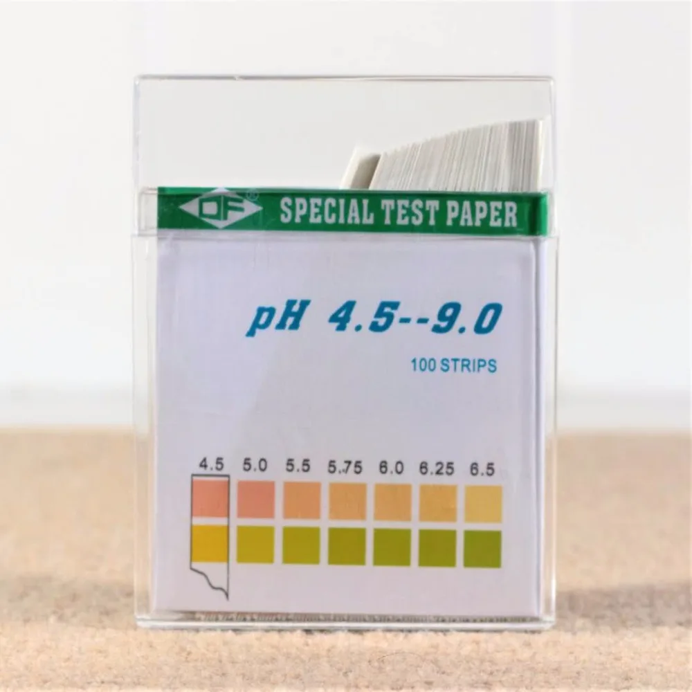 1000 Strips (10 Boxes) PH4.5-9.0 Test Strips Alkaline Acid Universal Special Litmus Test Indicator Ph Paper
1000 Strips (10 Boxes) PH4.5-9.0 Test Strips Alkaline Acid Universal Special Litmus Test Indicator Ph Paper