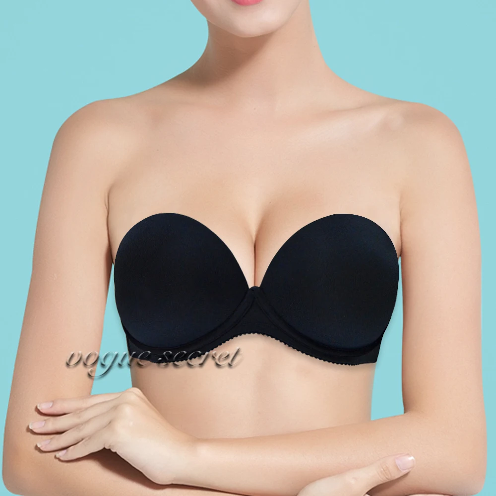 Hot Sales Ladies Secret Women Strapless Bra Sexy Wedding Push Up Thick Padded Brand Designer Bras A B C D 70 75 80 85 90
Hot Sales Ladies Secret Women Strapless Bra Sexy Wedding Push Up Thick Padded Brand Designer Bras A B C D 70 75 80 85 90