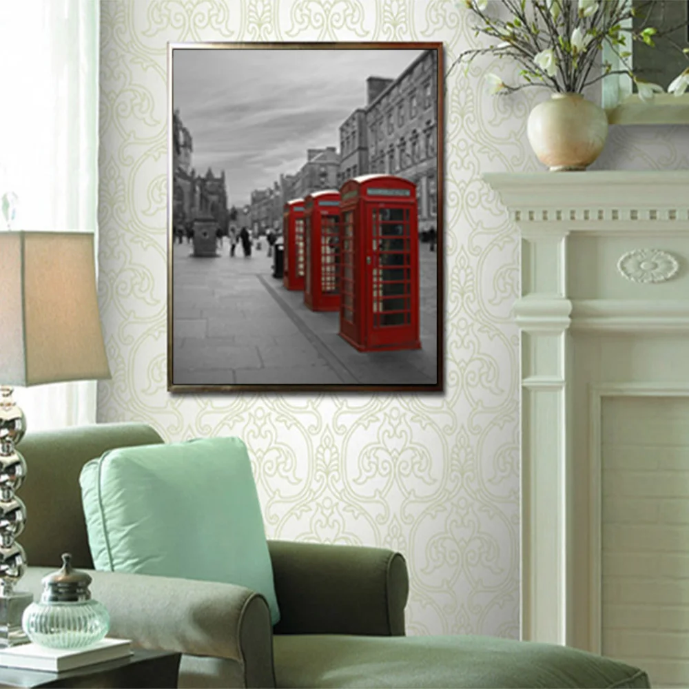 Canvas Prints Black And White Nordic Style Red Phone Booth Prints Wall Picture For Living Room Wall Art Decoration
Canvas Prints Black And White Nordic Style Red Phone Booth Prints Wall Picture For Living Room Wall Art Decoration