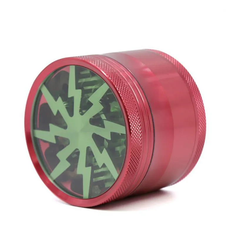 4parts 63mm Aluminum Lightning Herb Grinder Smoke Tobacco Wiet Grinder Crusher Smoke Smoking AccessoriesHot Sale
4parts 63mm Aluminum Lightning Herb Grinder Smoke Tobacco Wiet Grinder Crusher Smoke Smoking AccessoriesHot Sale