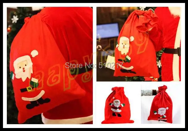 50pcs 70*50cm large Santa Sack Christmas gift Sack Xmas Sack Santa Claus Sack bags Drawstring Pouch big Santa Gift Present Bag
50pcs 70*50cm large Santa Sack Christmas gift Sack Xmas Sack Santa Claus Sack bags Drawstring Pouch big Santa Gift Present Bag