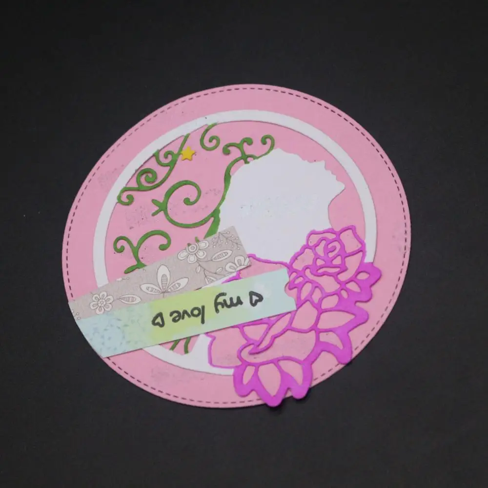 AZSG My love Cutting Dies For DIY Scrapbooking Card Making Decorative Metal Die Cutter Decoration
AZSG My love Cutting Dies For DIY Scrapbooking Card Making Decorative Metal Die Cutter Decoration