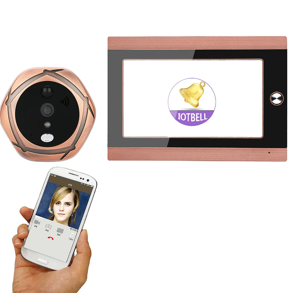 7-дюймовый 720P беспроводной цифровой дверной глазок с Wi-Fi, видеодомофон, камера, Wi-Fi, приложение, дверной звонок с домофоном или съемкой видео
7-дюймовый 720P беспроводной цифровой дверной глазок с Wi-Fi, видеодомофон, камера, Wi-Fi, приложение, дверной звонок с домофоном или съемкой видео