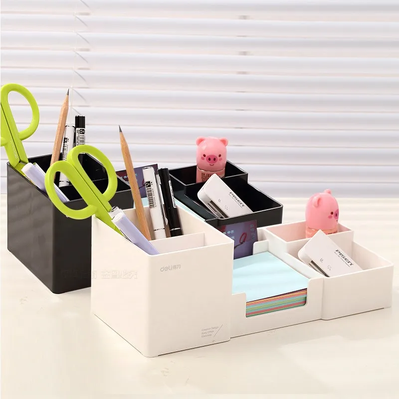 Plastic Pen Stand Pencil Holders Office Dest Home Table Stationery Storage Case Home Study Big Capacity Black White 9118
Plastic Pen Stand Pencil Holders Office Dest Home Table Stationery Storage Case Home Study Big Capacity Black White 9118