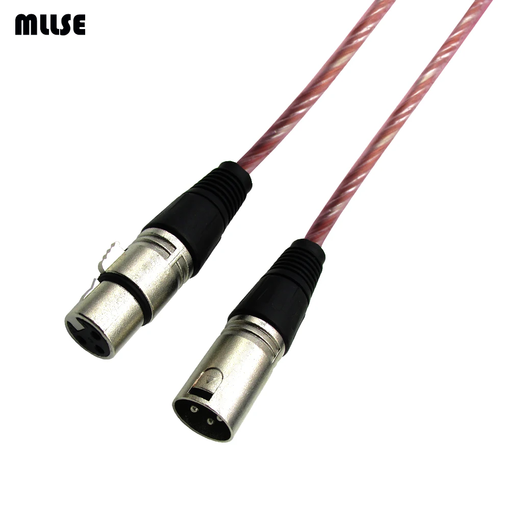 MLLSE AC 01 аудиосистема XLR соединительный кабель 6 футов 3 Pin папа мама для мульти