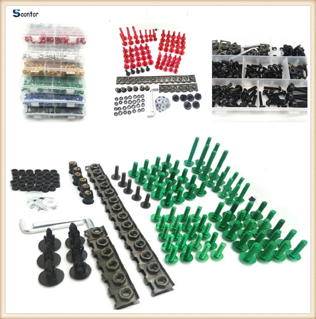 Motorcycle Accessories Fairing Body Bolts set Kit Fastener Clips Screw Nuts For SUZUKI BANDIT GSF1250 KTM Bajaj PulsaR 200
Motorcycle Accessories Fairing Body Bolts set Kit Fastener Clips Screw Nuts For SUZUKI BANDIT GSF1250 KTM Bajaj PulsaR 200