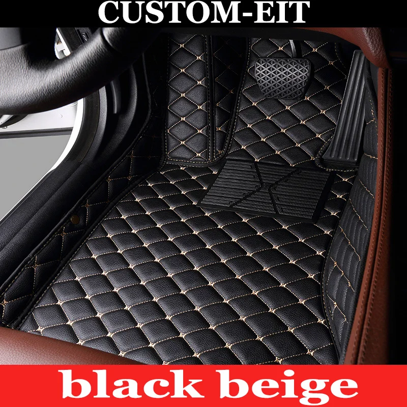 "Custom fit car floor mats for BMW 5 series E60 E61 520i 523i 525i 528i 530i 535i 540 525d 530d 535d styling 5D carpet liner |
