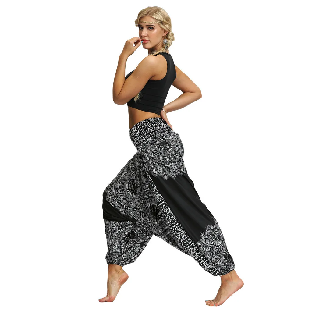 Women's Pants Casual Loose Yoga Trousers Baggy Vintage Boho Aladdin Joggers Wide Pants Modis Streetwear Spodnie Damskie#ss New
Women's Pants Casual Loose Yoga Trousers Baggy Vintage Boho Aladdin Joggers Wide Pants Modis Streetwear Spodnie Damskie#ss New