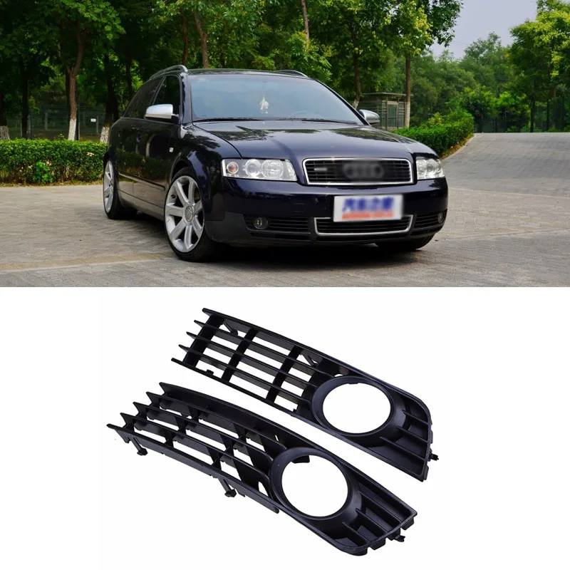Black Auto Front Bumper Driving Fog Lights Cover Lamp Frame Trim For Audi A4 B6 2001-2005
Black Auto Front Bumper Driving Fog Lights Cover Lamp Frame Trim For Audi A4 B6 2001-2005
