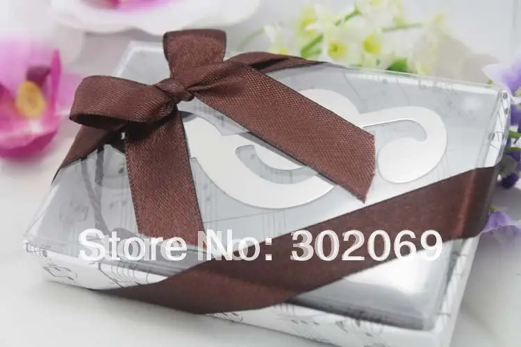 Treble Clef Brushed Metal Bookmark Favor With Elegant Silk Tassel Alloy Bookmark For Party 20pcs
Treble Clef Brushed Metal Bookmark Favor With Elegant Silk Tassel Alloy Bookmark For Party 20pcs
