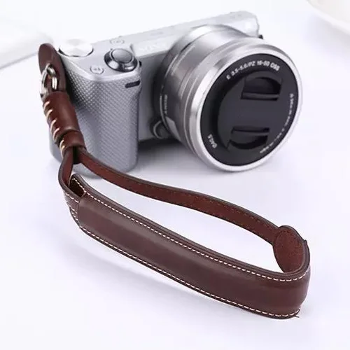 Ремешок на запястье из искусственной кожи для камеры Sony Alpha DSLR a6500 a6000 a5100 a5000 A7R A7 A7S