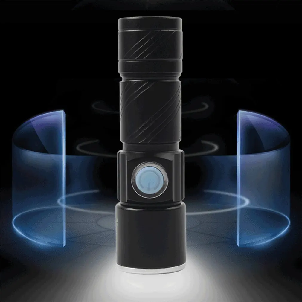 ICOCO Portable Mini USB Rechargeable Flashlight Multifunctional Torch Waterproof IPX6 for Outdoor Night Riding/Camping/Emergency
ICOCO Portable Mini USB Rechargeable Flashlight Multifunctional Torch Waterproof IPX6 for Outdoor Night Riding/Camping/Emergency