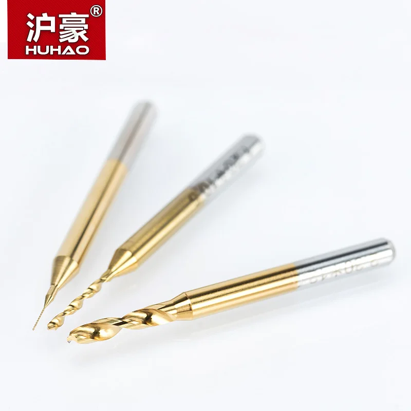 HUHAO 10pcs/lot SHK 3.175mm Titanium Coated PCB Drill Bit Carbide Mini CNC Drilling Bit Set Print Circuit Board 0.2-3.175mm
HUHAO 10pcs/lot SHK 3.175mm Titanium Coated PCB Drill Bit Carbide Mini CNC Drilling Bit Set Print Circuit Board 0.2-3.175mm