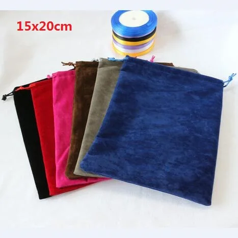 Wholesale 10pcs/lot Double Faced 15x20cm Drawstring Velvet Pouches Makeup Bags Wedding Decoration Packaging Gift Bags
Wholesale 10pcs/lot Double Faced 15x20cm Drawstring Velvet Pouches Makeup Bags Wedding Decoration Packaging Gift Bags