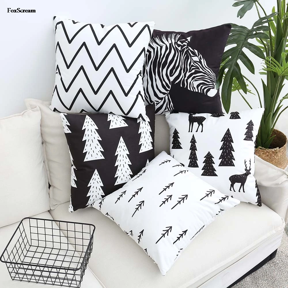 Black Pillow Cover Deer Decorative Pillows Case Geometric Cushions Cover Home Decor Velvet Throw Pillows For Sofa 45x45cm
Black Pillow Cover Deer Decorative Pillows Case Geometric Cushions Cover Home Decor Velvet Throw Pillows For Sofa 45x45cm