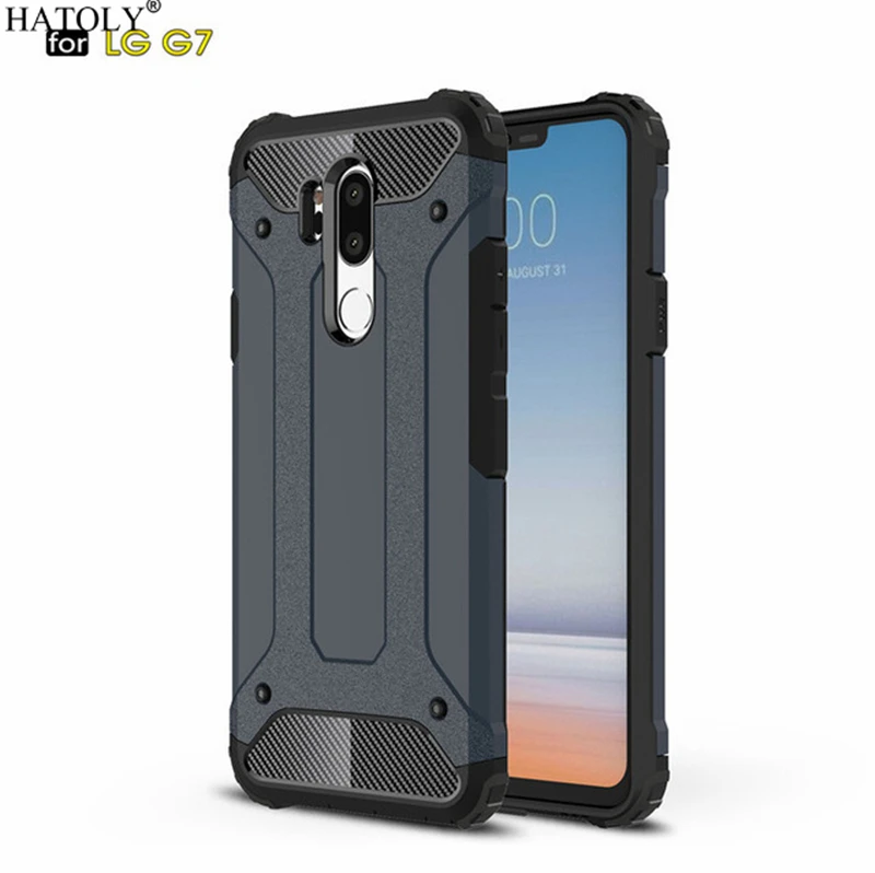 HATOLY For Coque LG G7 Case for LG G7 Thinq Heavy Duty Armor Slim Hard Rubber Cover Silicone Phone Case for LG G7 fundas G710EM
HATOLY For Coque LG G7 Case for LG G7 Thinq Heavy Duty Armor Slim Hard Rubber Cover Silicone Phone Case for LG G7 fundas G710EM
