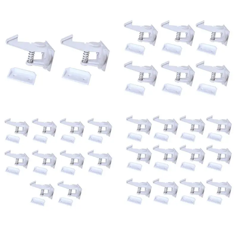 12/10pcs Baby Security Locks Cabinet Door Durable Locks Children Protection Drawer Blocker Baby Kids Safety Cabinet Locks
12/10pcs Baby Security Locks Cabinet Door Durable Locks Children Protection Drawer Blocker Baby Kids Safety Cabinet Locks