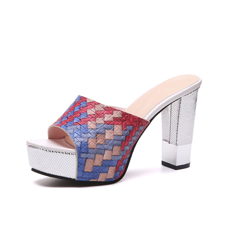 New Summer Flat Platform Slippers Women Shoes Woman Slippers Fashion Super Square High Heels Peep Toe Party Sexy Shoes Female
New Summer Flat Platform Slippers Women Shoes Woman Slippers Fashion Super Square High Heels Peep Toe Party Sexy Shoes Female