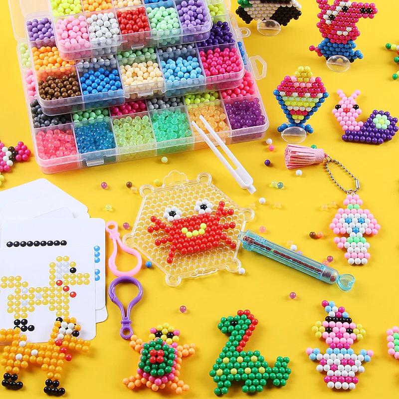 Beads Colorful Plastic Diy Water Mist Magic Creative Puzzle Kid's Educational Toys Child Funny Games Birthday Gifts beads
Beads Colorful Plastic Diy Water Mist Magic Creative Puzzle Kid's Educational Toys Child Funny Games Birthday Gifts beads