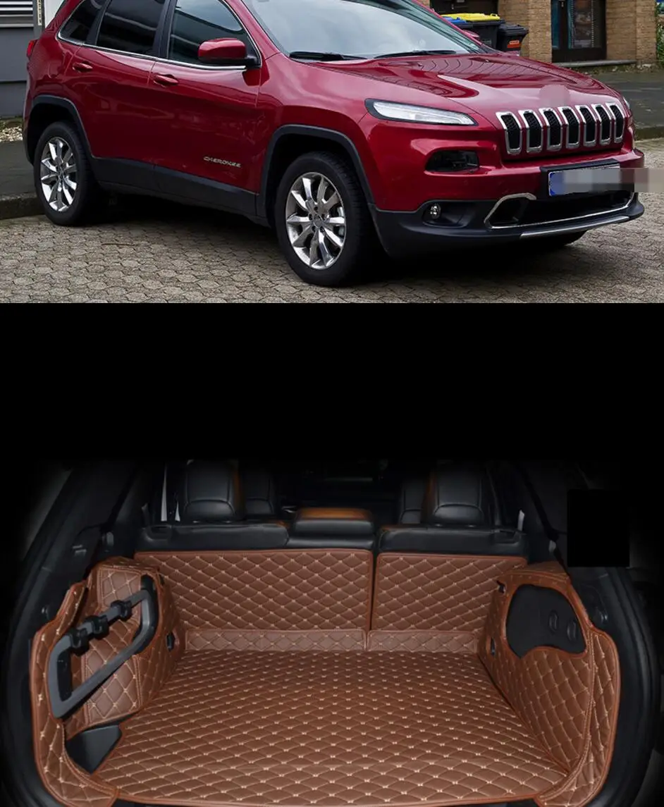 fiber leather car trunk mat for for jeep cherokee 2014 2015 2016 2017 2018 2019 car accessories
fiber leather car trunk mat for for jeep cherokee 2014 2015 2016 2017 2018 2019 car accessories
