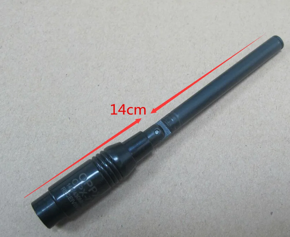 OPPXUN OPX 774 SMA-M Male U V144/430HMZ antenna For baofeng BF-UV3R TYT TH-UV3R TH-UVF9 UV8000D LT6100plus radios
OPPXUN OPX 774 SMA-M Male U V144/430HMZ antenna For baofeng BF-UV3R TYT TH-UV3R TH-UVF9 UV8000D LT6100plus radios
