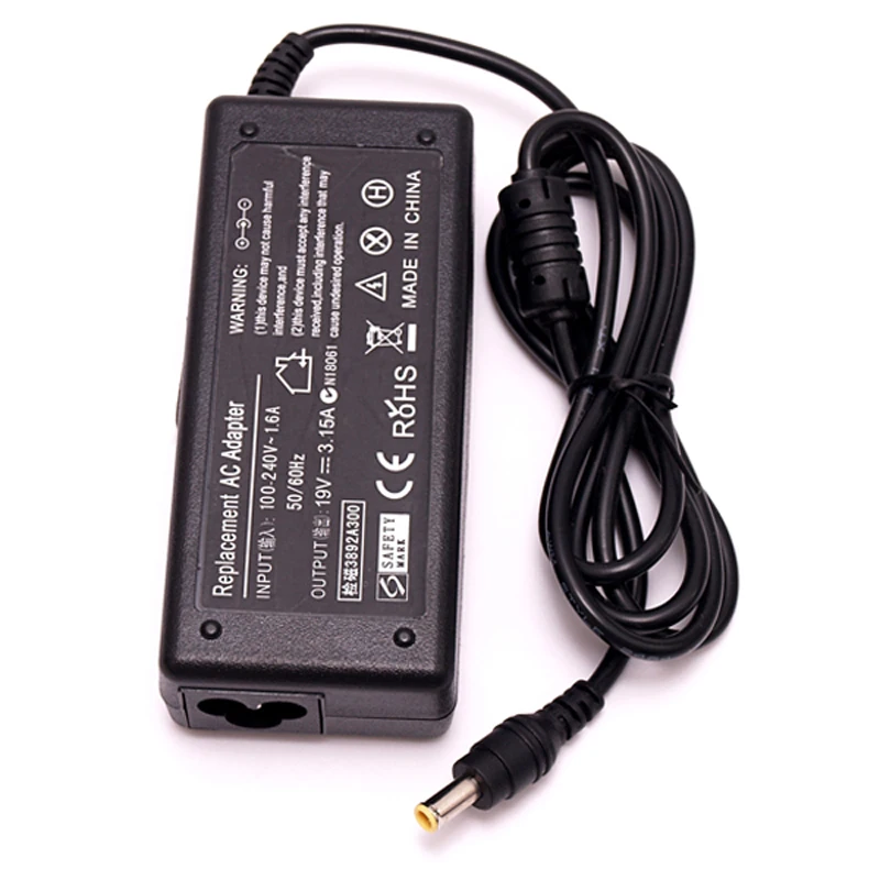 8pcs 19V 3.15A 60W AC Adapter Laptop Charger For SAMSUNG AD-6019 Q35 Q70 X15 X05 X30 P30A P04214-UV Notebook Power Supply
8pcs 19V 3.15A 60W AC Adapter Laptop Charger For SAMSUNG AD-6019 Q35 Q70 X15 X05 X30 P30A P04214-UV Notebook Power Supply
