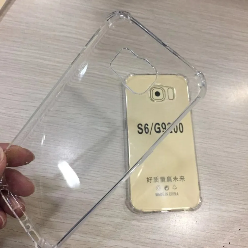 Wholesale Airbag Anti-shock Clear Soft TPU Case FOR Samsung Galaxy S6 S6 EDGE S7 S7 EDGE J4 J6 J4 PLUS J6 PLUS A9 2018 100pcs
Wholesale Airbag Anti-shock Clear Soft TPU Case FOR Samsung Galaxy S6 S6 EDGE S7 S7 EDGE J4 J6 J4 PLUS J6 PLUS A9 2018 100pcs