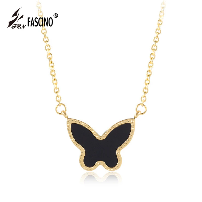 New Arrival Butterfly Pendant Stainless Steel Necklace For Women Fashion Jewelry Statement Necklace Collares Mujer (AU820003)
New Arrival Butterfly Pendant Stainless Steel Necklace For Women Fashion Jewelry Statement Necklace Collares Mujer (AU820003)