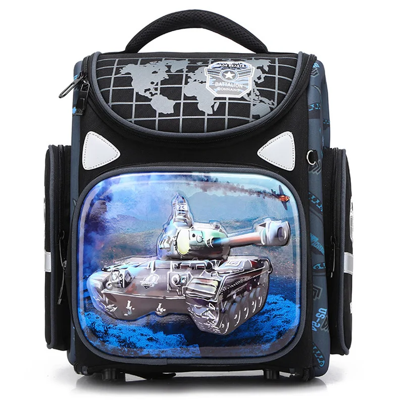 High Quality Tank School Bag For Children Orthopedic School Backpack Boys Girls Cartoon Backpacks Car Pattern Mochila Infantil
High Quality Tank School Bag For Children Orthopedic School Backpack Boys Girls Cartoon Backpacks Car Pattern Mochila Infantil