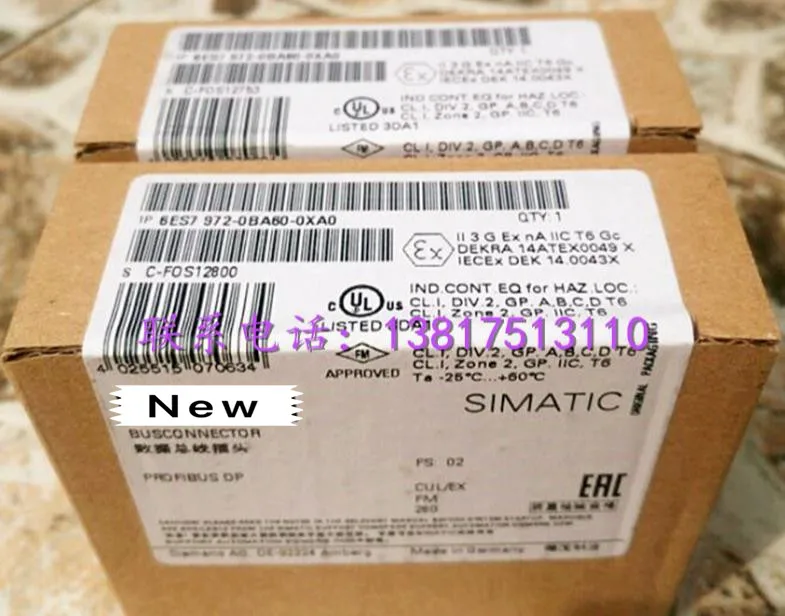 100% Originla New 2 years warranty 6ES7972-0BA60-0XA0 DP bus connector 6ES7 972-0BA60-0XA0
100% Originla New 2 years warranty 6ES7972-0BA60-0XA0 DP bus connector 6ES7 972-0BA60-0XA0