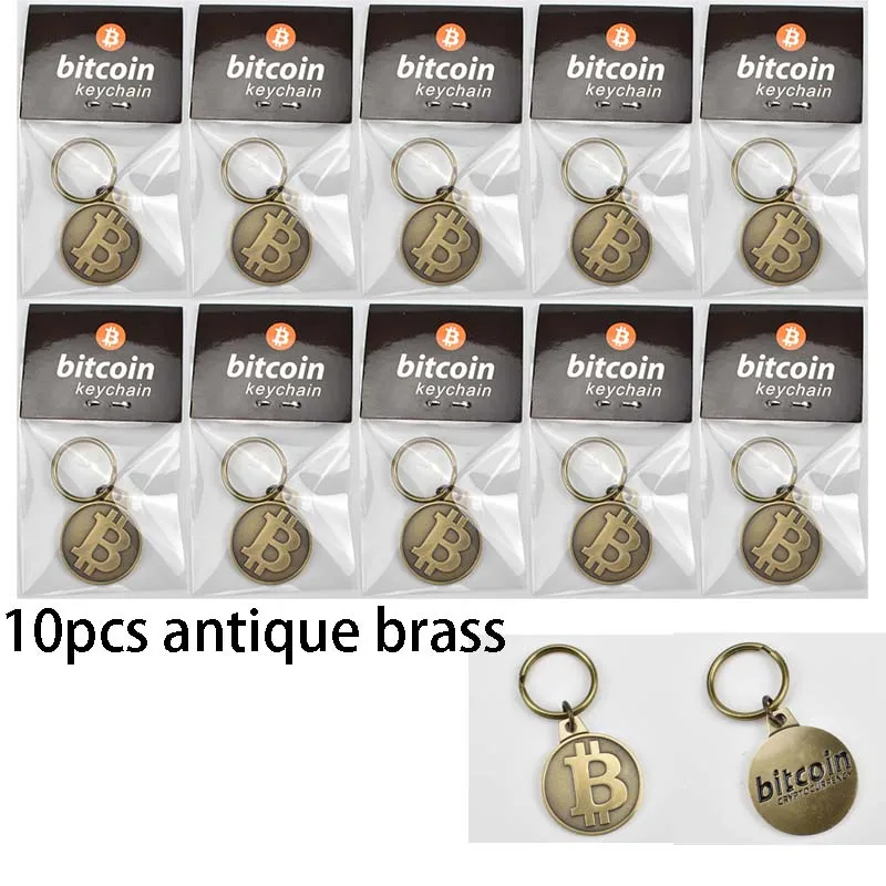 Hot 10pcs/Lot 25mm Bitcoin Keychain Bit coin Cryptocurrency Keychain 24K Gold Or Antique Brass Plated
Hot 10pcs/Lot 25mm Bitcoin Keychain Bit coin Cryptocurrency Keychain 24K Gold Or Antique Brass Plated