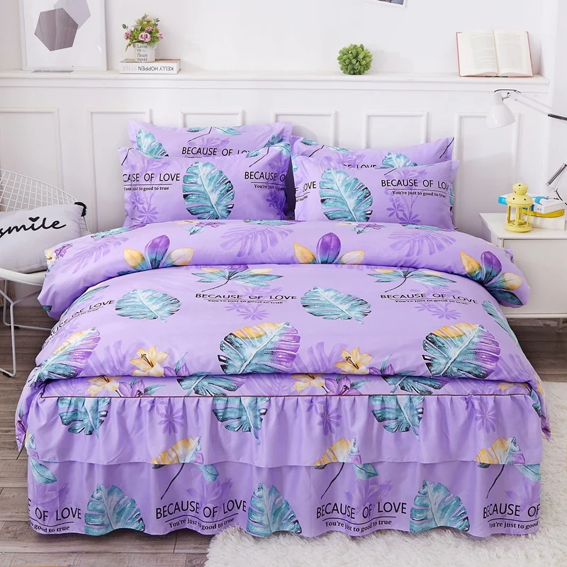 Europe Style Sanding Bedding Set 4 Pcs Double Sides Sheet Pillowcase Duvet Cover Sets Bed Skirt Winter Warm Bed Linen 1.2m 1.5m
Europe Style Sanding Bedding Set 4 Pcs Double Sides Sheet Pillowcase Duvet Cover Sets Bed Skirt Winter Warm Bed Linen 1.2m 1.5m