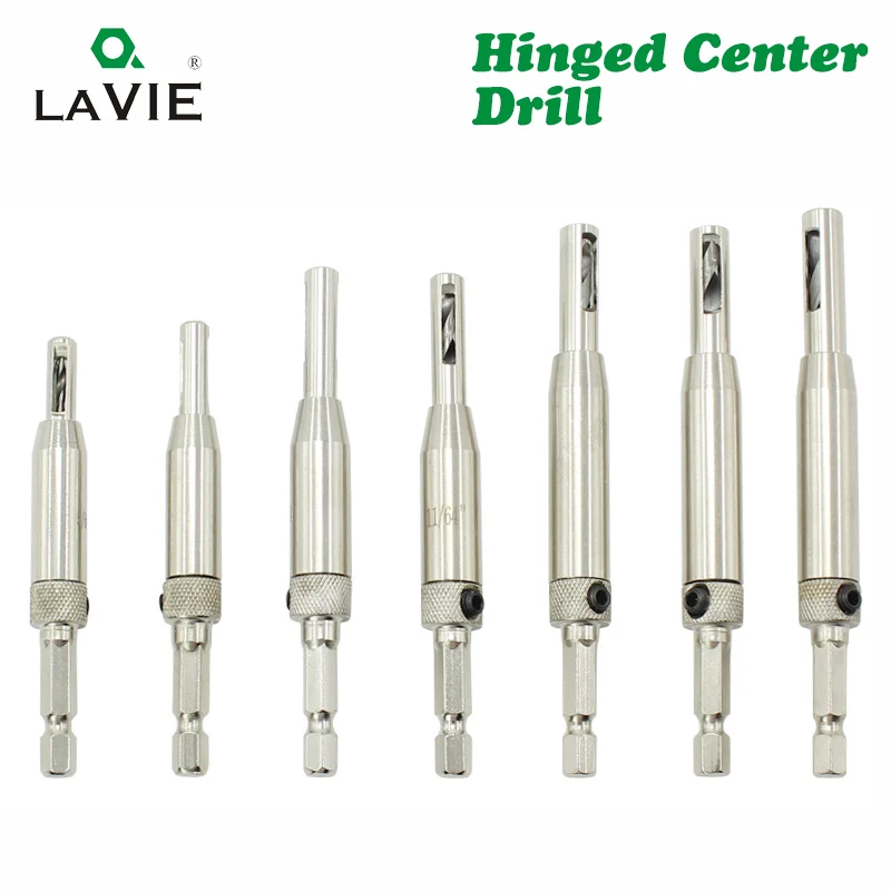 Самоцентрирующиеся сверла LAVIE DB03008 7 шт./лот из быстрорежущей стали для столярных