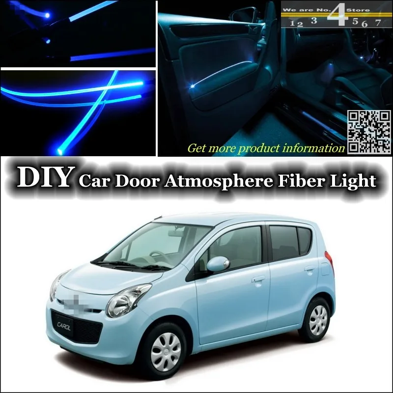 For Mazda Carol interior Ambient Light Tuning Atmosphere Fiber Optic Band Lights Inside Door Panel illumination Not EL light
For Mazda Carol interior Ambient Light Tuning Atmosphere Fiber Optic Band Lights Inside Door Panel illumination Not EL light