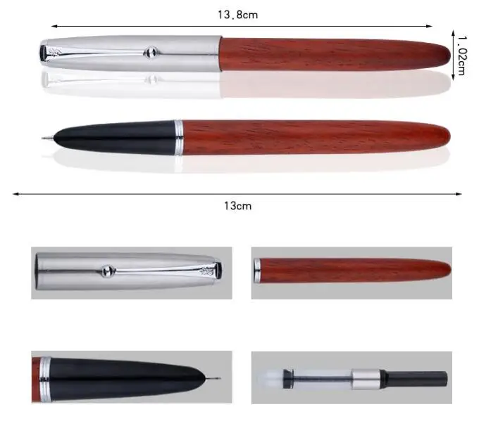 Jinhao Wood Fountain Pen Metal Cap Hooded Nib 0.38mm Retro Writing Pens for Gift School Office Supplies 1pc/lot
Jinhao Wood Fountain Pen Metal Cap Hooded Nib 0.38mm Retro Writing Pens for Gift School Office Supplies 1pc/lot
