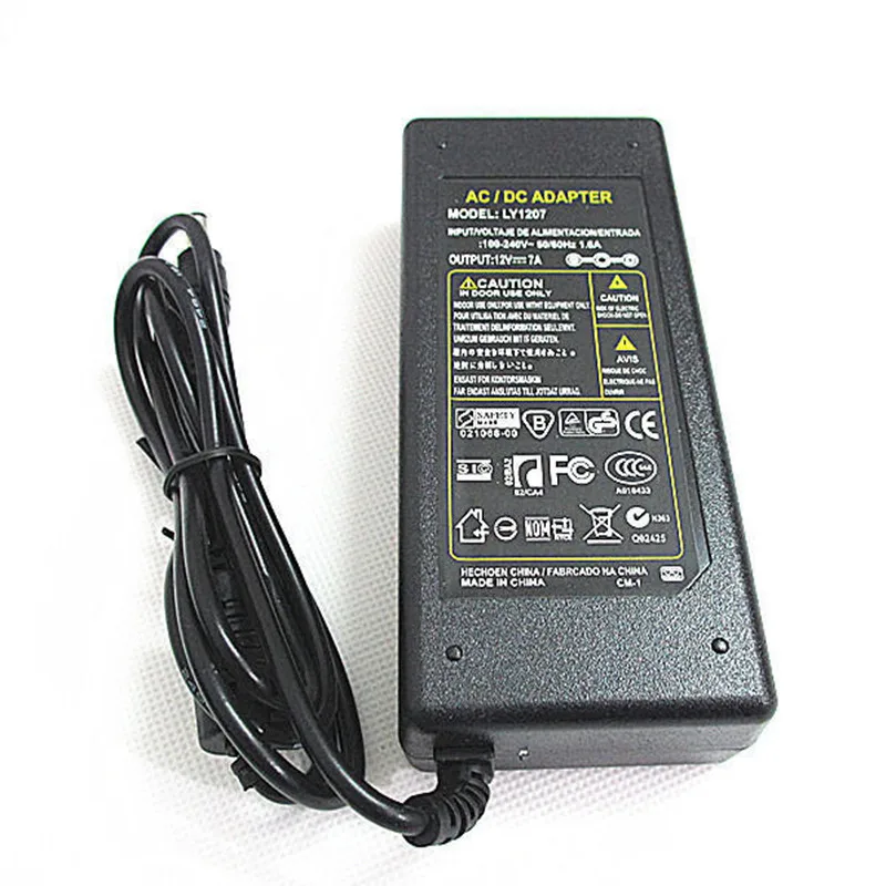 LED power Adapter DC12V 1A 2A 3A 4A 5A 6A 7A 8A 10A | Лампы и освещение