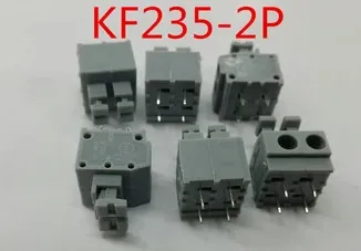 Новинка, оригинальный (100 шт./лот) 2P KF235 3,81 Pitch PCB пружинный клеммный соединитель, KF235-3.81-2P 250 В/10 А
Новинка, оригинальный (100 шт./лот) 2P KF235 3,81 Pitch PCB пружинный клеммный соединитель, KF235-3.81-2P 250 В/10 А