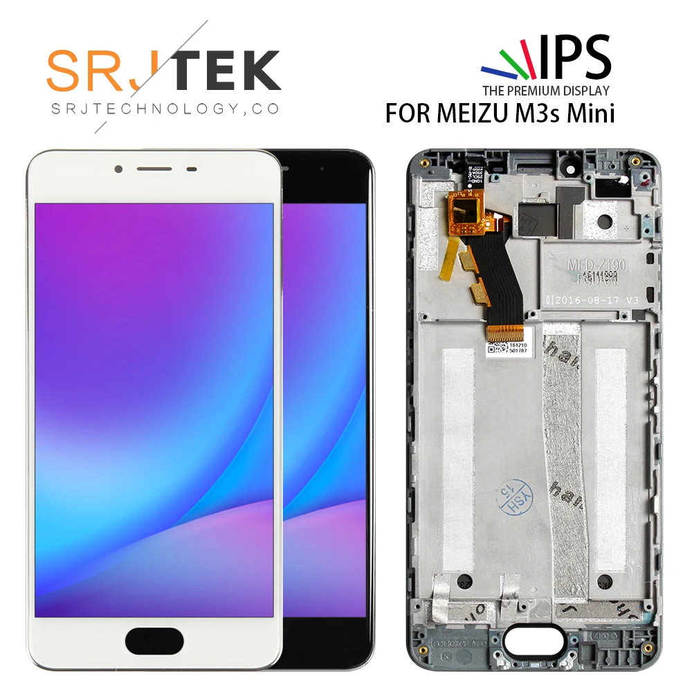 Srjtek 5,0 "для Meizu M3S Mini ЖК-дисплей сенсорный экран дигитайзер стекло в сборе/рамка для M3 S Mini Y685H запасные части
Srjtek 5,0 "для Meizu M3S Mini ЖК-дисплей сенсорный экран дигитайзер стекло в сборе/рамка для M3 S Mini Y685H запасные части