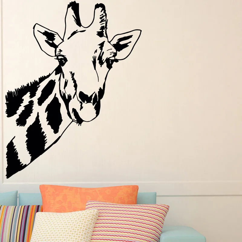 ZOOYOO Giraffe Head Wall Stickers Animal Home Decor Removable Children Kids Room Decoration Wall Decals Murals
ZOOYOO Giraffe Head Wall Stickers Animal Home Decor Removable Children Kids Room Decoration Wall Decals Murals